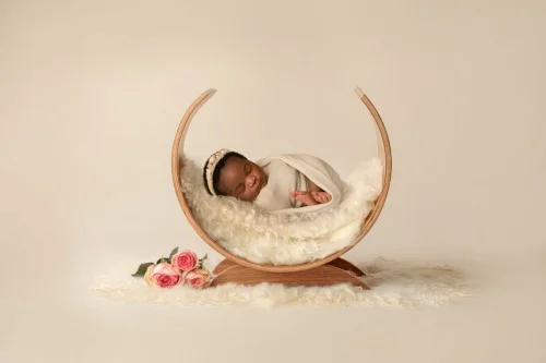 Curly Arch with Flowers